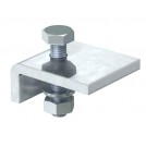 Clema unghiulara, cu surub hexagonal, h = 15mm, KWS 15 FT, 60x50 OBO